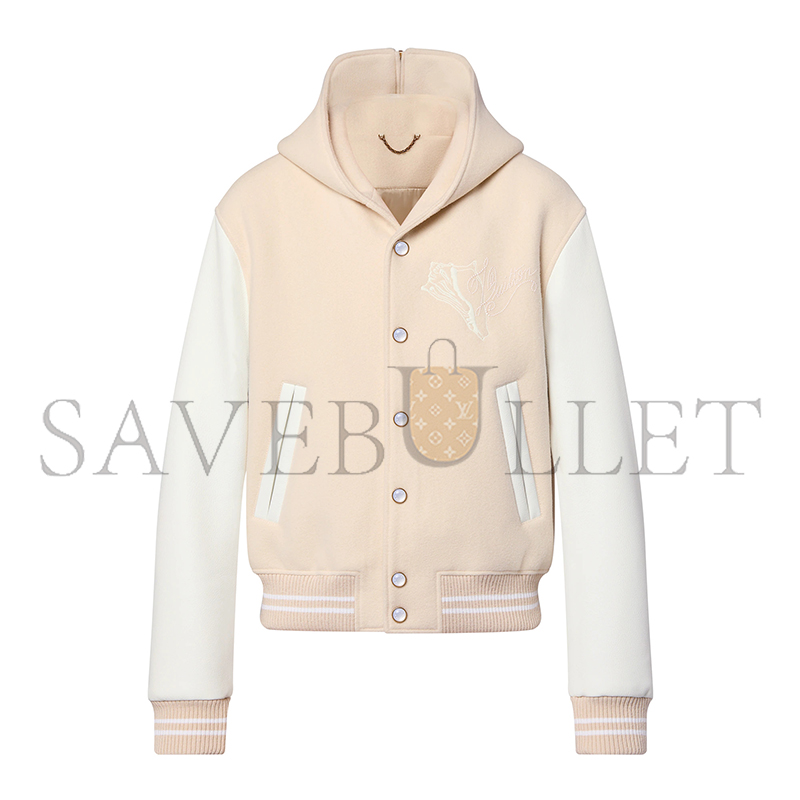LOUIS VUITTON CALFSKIN SAILOR VARSITY JACKET 1AFQM5